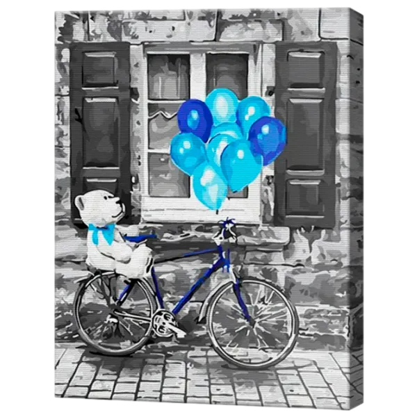 Картина по номерам Art Gallery Синие шары на сером фоне GX29752 50 x 40 см / Вертикальная photo 1 Картина по номерам Art Gallery Синие шары на сером фоне GX29752 50 x 40 см / Вертикальная photo 1