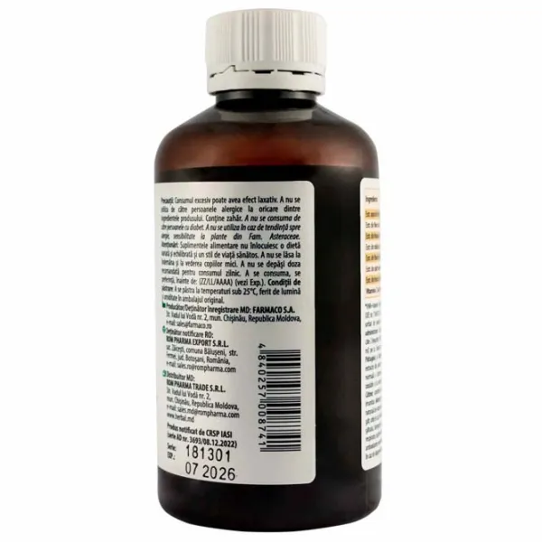 Sirop Herbal Therapy IMUNO Volum (litri) - 0.2l photo 3 Sirop Herbal Therapy IMUNO Volum (litri) - 0.2l photo 3
