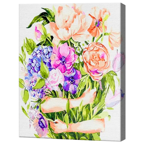 Картина по номерам Art Gallery Огромный букет GX32037 50 x 40 см / Вертикальная photo 1