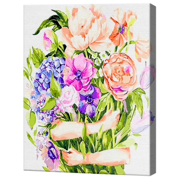 Картина по номерам Art Gallery Огромный букет GX32037 50 x 40 см / Вертикальная photo 1