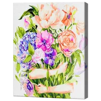 Картина по номерам Art Gallery Огромный букет GX32037 50 x 40 см / Вертикальная