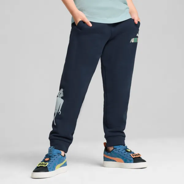 Спортивные брюки для мальчиков Puma X Playmobil Sweatpants Tr 104 / Синий photo 5