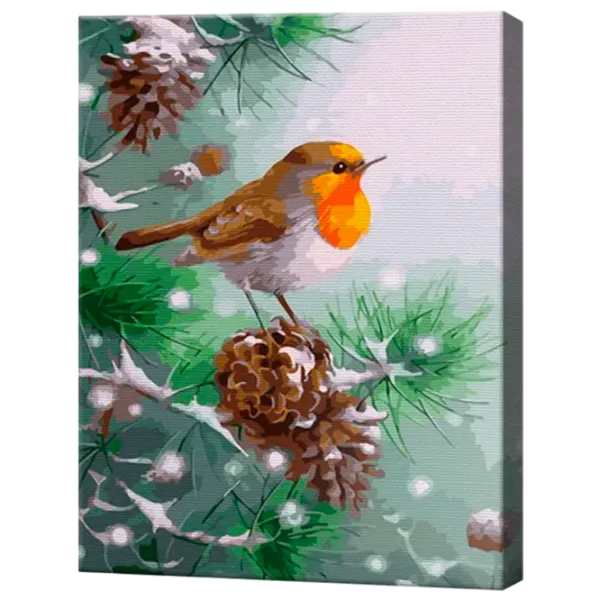 Картина по номерам Art Gallery Птичка на елке GX47592 50 x 40 см / Вертикальная photo 1 Картина по номерам Art Gallery Птичка на елке GX47592 50 x 40 см / Вертикальная photo 1