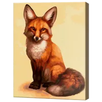 Картина по номерам Art Gallery Лиса GX28806 50 x 40 см / Вертикальная