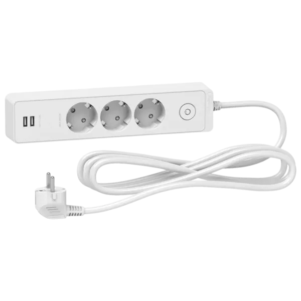 Prelungitor EMOS P1321PD 1.5 m White photo 1