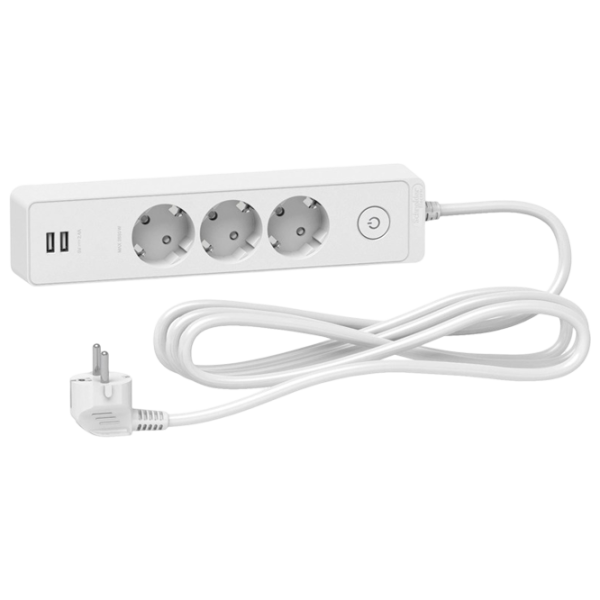 Prelungitor EMOS P1321PD 1.5 m White photo 1