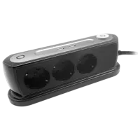 Prelungitor ORNO ORAE13245GSW14M 1.4 m Black