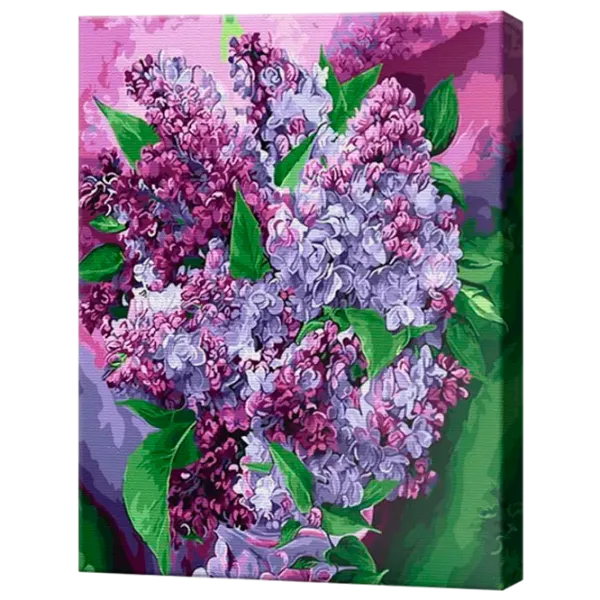 Pictură pe numere Art Gallery Liliac minunat GX29389 50 x 40 cm / Verticală photo 1