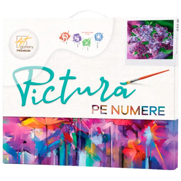 Pictură pe numere Art Gallery Liliac minunat GX29389 50 x 40 cm / Verticală photo 2