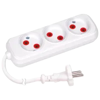 Удлинитель Horoz 200.302.303 2 м Белый