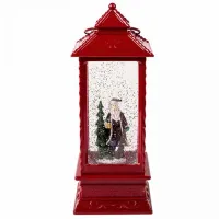 Декоративный фонарь Rexant Дед Мороз Красный / USB
