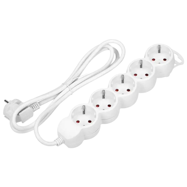 Prelungitor ORNO ORAE13149GSW5M 5 m White photo 1