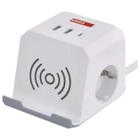 Удлинитель EMOS P0222CQ 2 м Белый