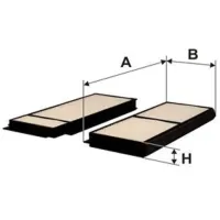 Filtru de salon Wix WX-WP9282 