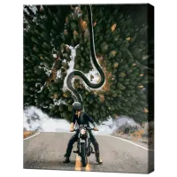 Картина по номерам Art Gallery В дороге GX41169 50 x 40 см / Вертикальная