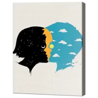 Картина по номерам Art Gallery Солнце и луна GX41413 50 x 40 см / Вертикальная