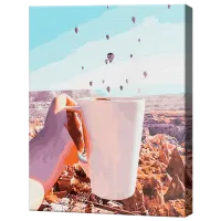 Картина по номерам Art Gallery Утро в Каппадокии GX27268 50 x 40 см / Вертикальная