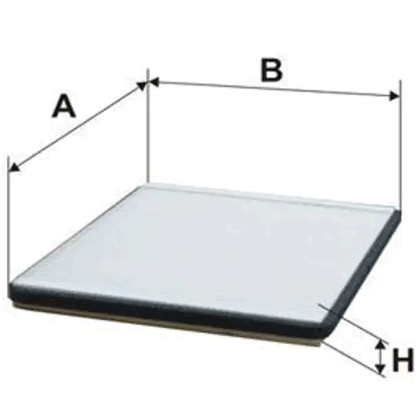Фильтр салона Wix WX-WP9396  photo 1