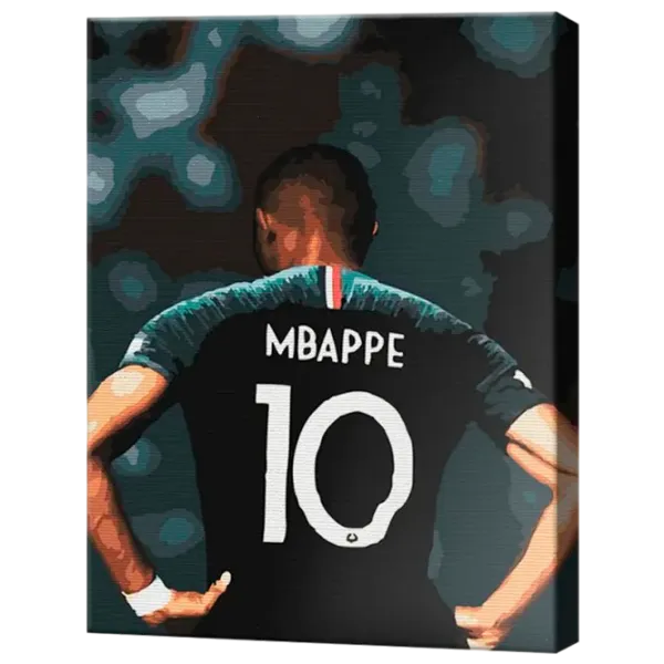 Pictură pe numere Art Gallery Fotbalist EX8075 40 x 30 cm / Verticală photo 1
