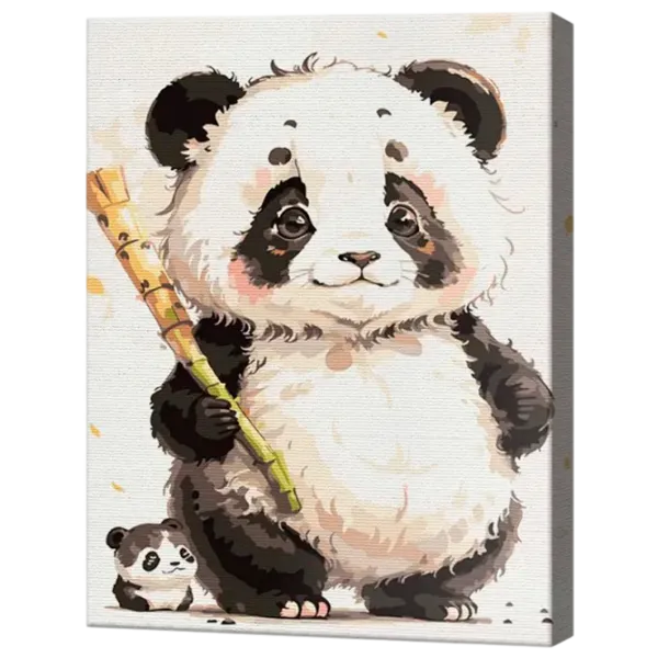 Pictură pe numere Art Gallery Panda cu flaut EX8355 40 x 30 cm / Verticală photo 1 Pictură pe numere Art Gallery Panda cu flaut EX8355 40 x 30 cm / Verticală photo 1