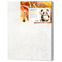 Pictură pe numere Art Gallery Panda cu flaut EX8355 40 x 30 cm / Verticală photo 2