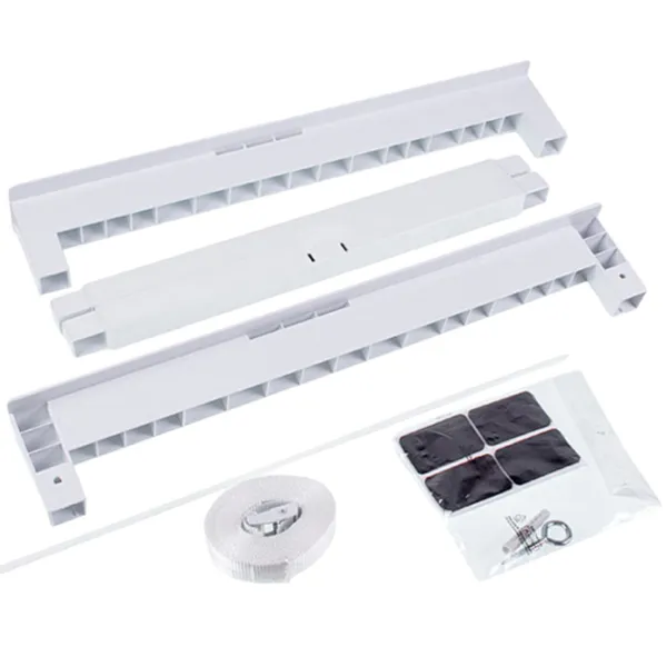 Element de legătură cu raft Wpro Basic Stacking kit for WM  White photo 1