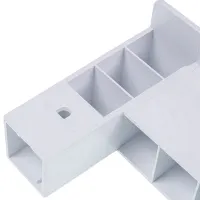 Element de legătură cu raft Wpro Basic Stacking kit for WM White photo 3