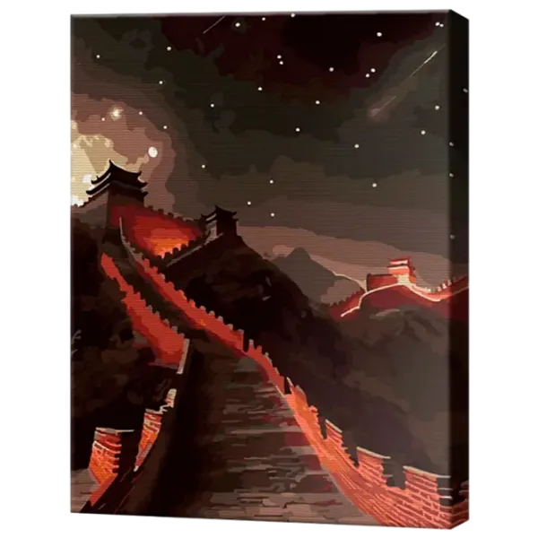 Pictură pe numere Art Gallery Scara spre castel EX826 40 x 30 cm / Verticală photo 1