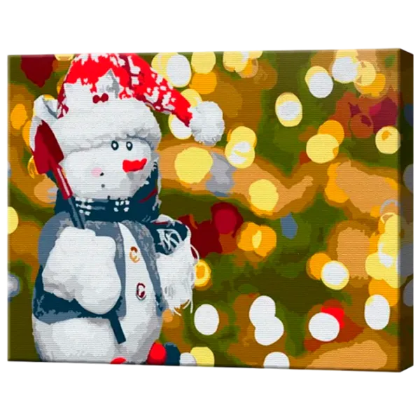 Картина по номерам Art Gallery Малыш снеговичок EX5971 40 x 30 cm / Горизонтальная photo 1 Картина по номерам Art Gallery Малыш снеговичок EX5971 40 x 30 cm / Горизонтальная photo 1