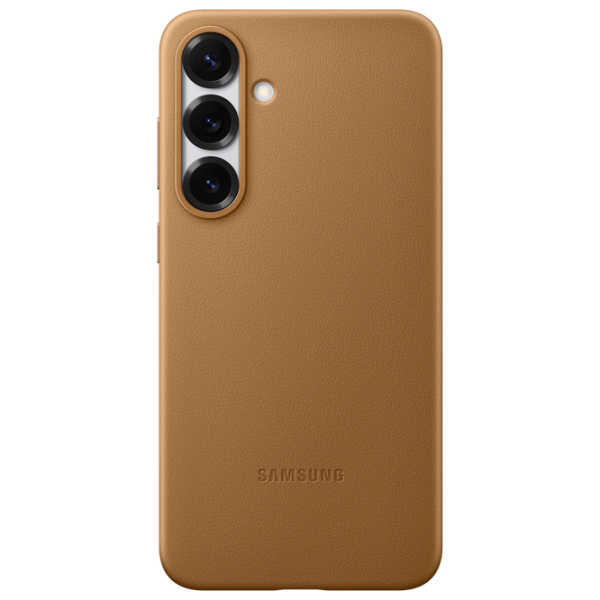 Чехол для смартфона Samsung Galaxy S25 5G Samsung / Back / Экокожа / Золото photo 1