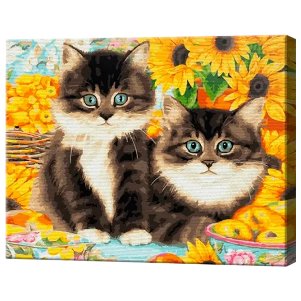 Картина по номерам Art Gallery Два пушистых брата-близнеца EX7512 40 x 30 cm / Горизонтальная photo 1 Картина по номерам Art Gallery Два пушистых брата-близнеца EX7512 40 x 30 cm / Горизонтальная photo 1
