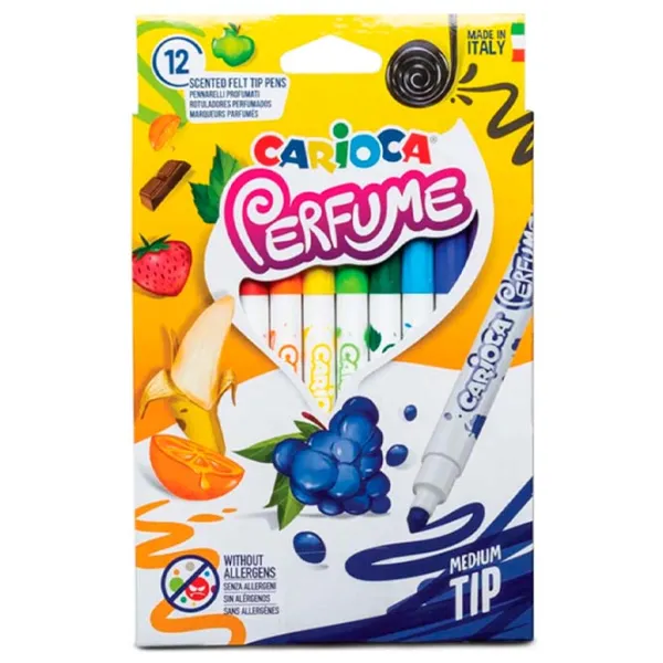 Carioci Carioca Perfume Xplosion Cantitatea în set - 12 buc. photo 1 Carioci Carioca Perfume Xplosion Cantitatea în set - 12 buc. photo 1