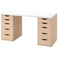 Masă de birou Ikea Lagkapten/Alex PAL/ White