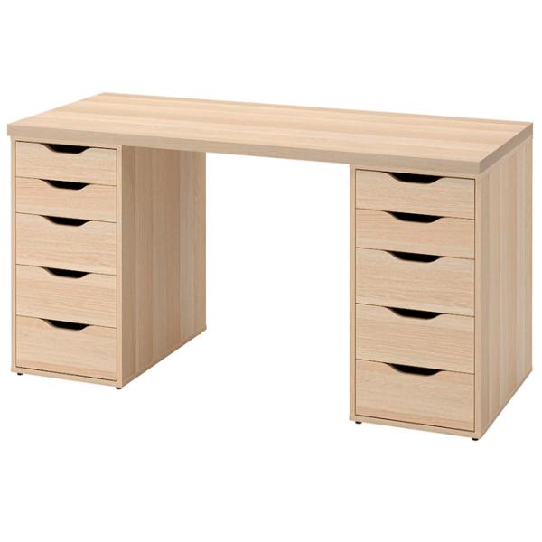 Офисный стол Ikea Lagkapten/Alex ДСП/ Дуб Сонома photo 1