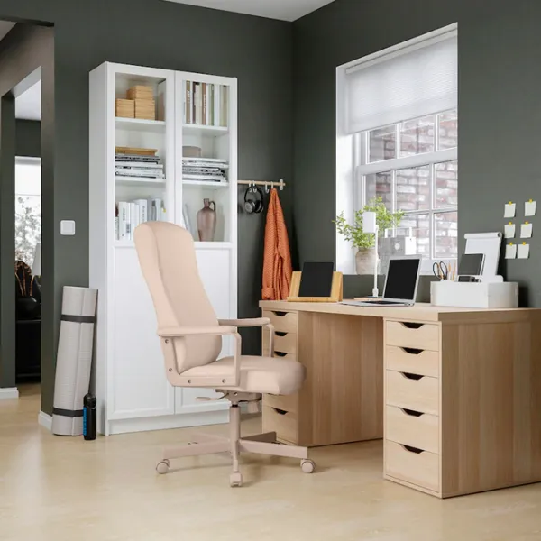 Офисный стол Ikea Lagkapten/Alex ДСП/ Дуб Сонома photo 4