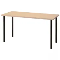 Masă de birou Ikea Malskytt/Adils PAL/ Stejar Sonoma