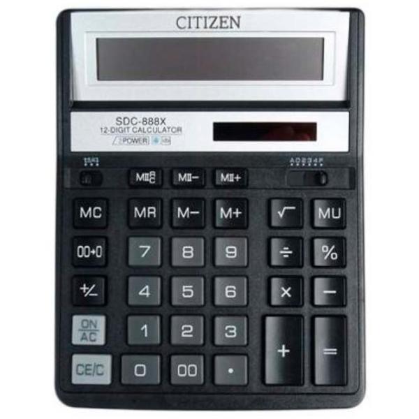 Calculatoare de birou Citizen 888-XBK Pentru contabilitate /  photo 1