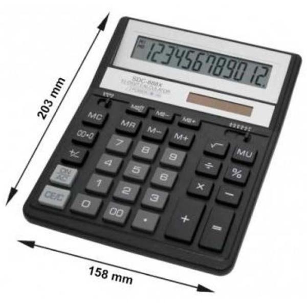 Calculatoare de birou Citizen 888-XBK Pentru contabilitate /  photo 2