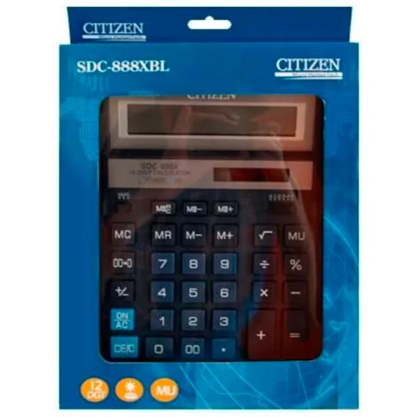 Calculatoare de birou Citizen 888-XBL Pentru contabilitate /  photo 2