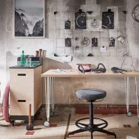 Офисный стол Ikea Malskytt/Krille ДСП/ Дуб Сонома photo 6
