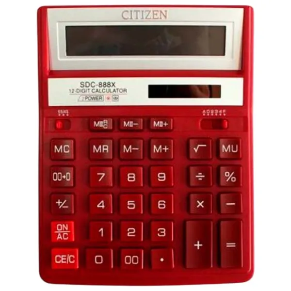 Calculatoare de birou Citizen 888-XRD Pentru contabilitate /  photo 1
