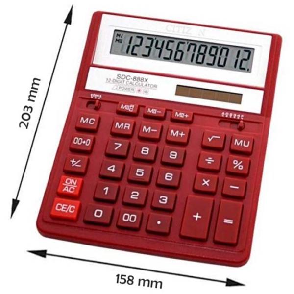 Calculatoare de birou Citizen 888-XRD Pentru contabilitate /  photo 3