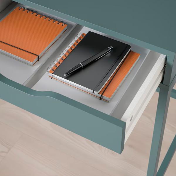 Офисный стол Ikea Alex ДСП/ Gray Turquoise photo 3 Офисный стол Ikea Alex ДСП/ Gray Turquoise photo 3