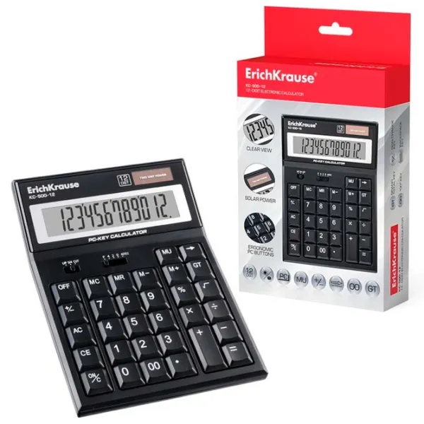 Calculatoare de birou Erich Krause KC-500 PC-Key Pentru contabilitate /  photo 1