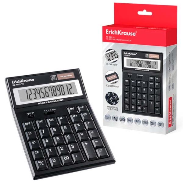 Calculatoare de birou Erich Krause KC-500 PC-Key Pentru contabilitate /  photo 1