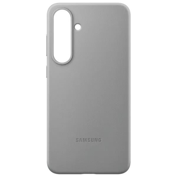 Husă pentru smartphone Samsung Galaxy S25 5G Samsung / Back / Piele ecologică / Gray photo 4