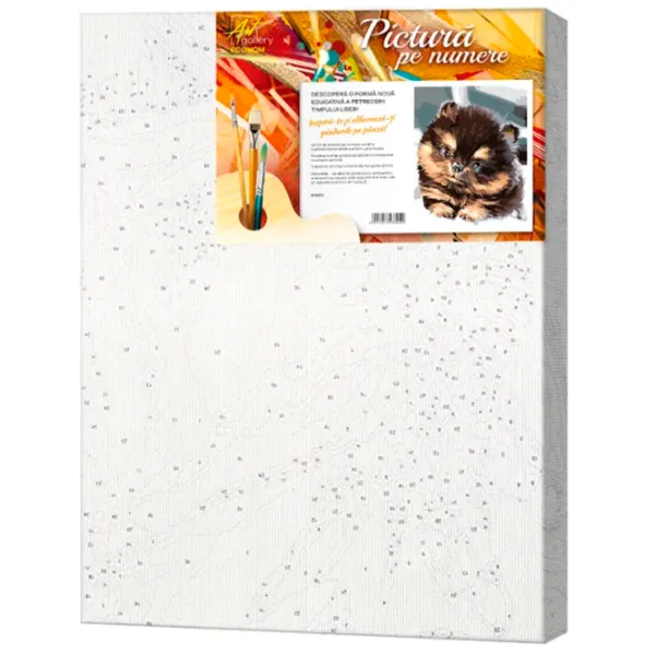 Pictură pe numere Art Gallery Cățeluș york EX5761 40 x 30 cm / Verticală photo 3 Pictură pe numere Art Gallery Cățeluș york EX5761 40 x 30 cm / Verticală photo 3