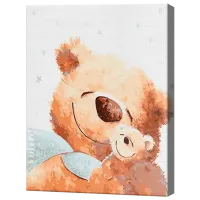 Картина по номерам Art Gallery Плюшевые мишки EX7058 40 x 30 cm / Вертикальная