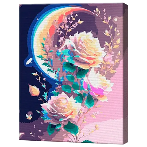 Картина по номерам Art Gallery Роза и луна EX8401 40 x 30 cm / Вертикальная photo 1