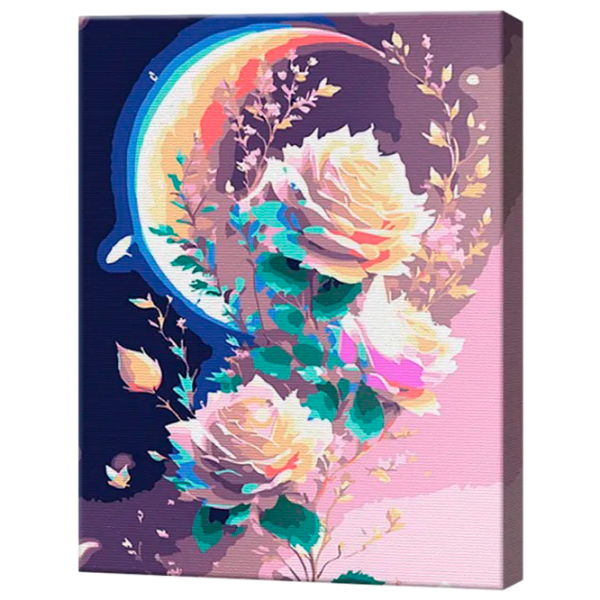 Картина по номерам Art Gallery Роза и луна EX8401 40 x 30 cm / Вертикальная photo 1